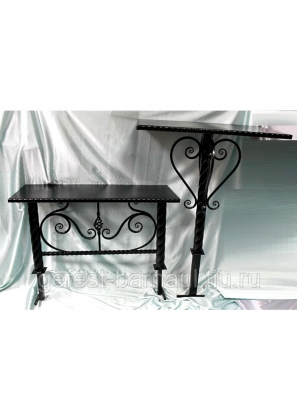 Стол металлический s-4